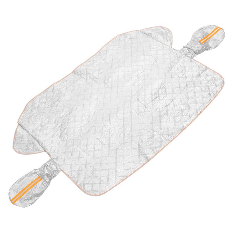 MAGICLULU Windschutzscheiben Sonnenschutz mit Reflektierender Abdeckung Frost und Schneeschutz für Autos Magnetische Fixierung Ganzjährige Nutzung im Winter von MAGICLULU