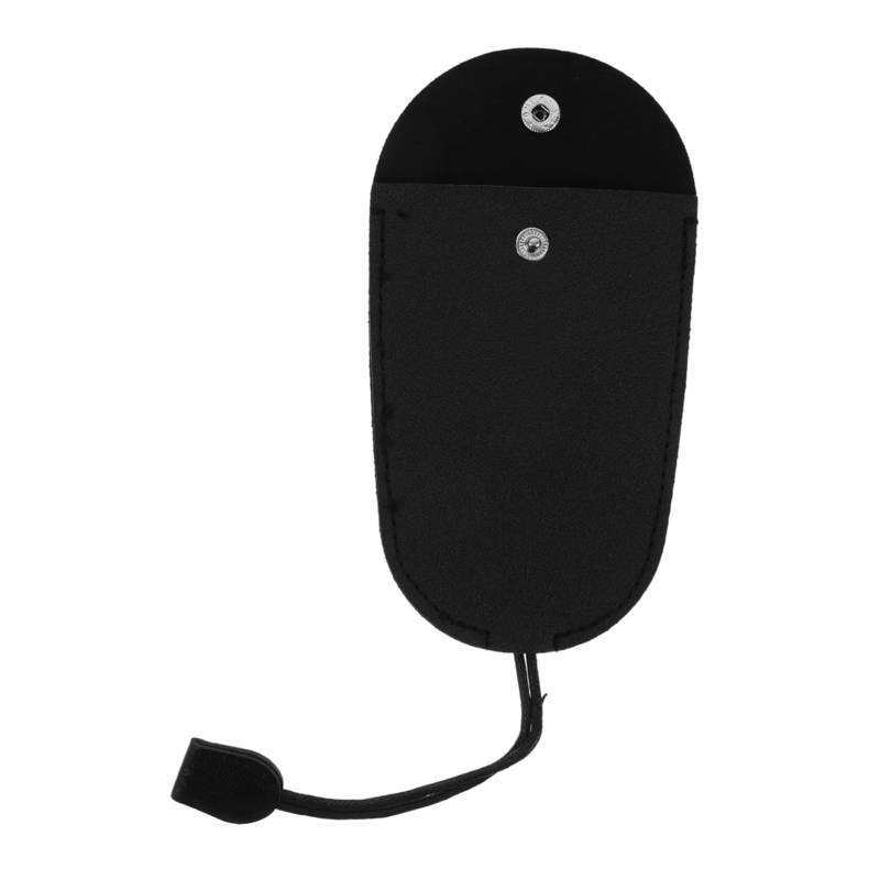MAGICLULU autoschlüssel Abdeckung autoschlüssel etui autoschlüsseltasche schlüsselmäppchen Leder Schlüssel-Etui Autoschlüsselhülle Halterung für das Autoschlüsseletui PU-Leder Black von MAGICLULU