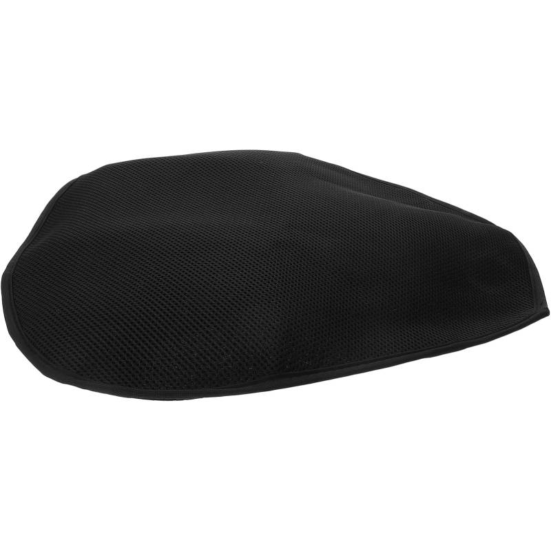 MAGICLULU elastischer Roller-Sitzbezug Bezug für Rollersitz Sitzbezüge für Motorräder Sitzpolster für Motorräder Moped-Sitzbezüge Sitzbezug für Motorrad ATV-Sitz Gel Black von MAGICLULU