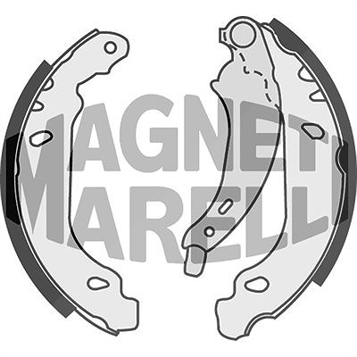 Magneti Marelli Bremsbacke [Hersteller-Nr. 360219192189] für Peugeot von MAGNETI MARELLI