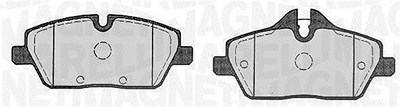 Magneti Marelli Bremsbelagsatz, Scheibenbremse [Hersteller-Nr. 363916060147] für BMW, Mini von MAGNETI MARELLI