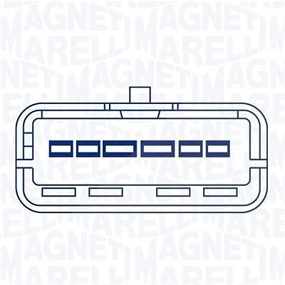 Magneti Marelli Elektromotor, Fensterheber [Hersteller-Nr. 350103176700] für Renault von MAGNETI MARELLI