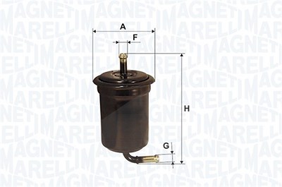 Magneti Marelli Kraftstofffilter [Hersteller-Nr. 153071762557] für Hyundai von MAGNETI MARELLI