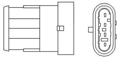 Magneti Marelli Lambdasonde [Hersteller-Nr. 466016355067] für Abarth, Alfa Romeo, Fiat, Lancia von MAGNETI MARELLI