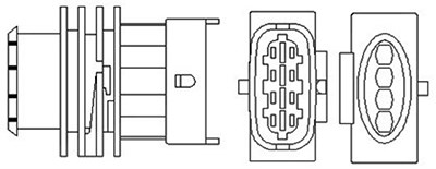 Magneti Marelli Lambdasonde [Hersteller-Nr. 466016355086] für Opel von MAGNETI MARELLI