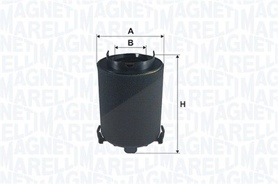 Magneti Marelli Luftfilter [Hersteller-Nr. 152071760695] für Audi, Seat, Skoda, VW von MAGNETI MARELLI