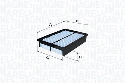 Magneti Marelli Luftfilter [Hersteller-Nr. 153071762509] für Mazda von MAGNETI MARELLI