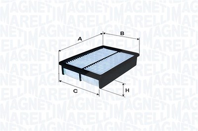 Magneti Marelli Luftfilter [Hersteller-Nr. 153071762544] für Mazda, Toyota von MAGNETI MARELLI