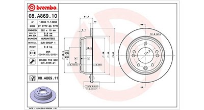 Magneti Marelli Bremsscheibe [Hersteller-Nr. 360406080600] für Hyundai, Kia von MAGNETI MARELLI