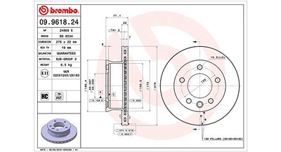 Magneti Marelli Bremsscheibe [Hersteller-Nr. 360406085700] für Mercedes-Benz von MAGNETI MARELLI