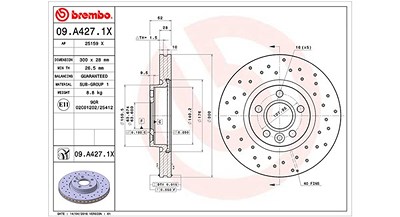 Magneti Marelli Bremsscheibe [Hersteller-Nr. 360406087602] für Ford, Land Rover, Volvo von MAGNETI MARELLI