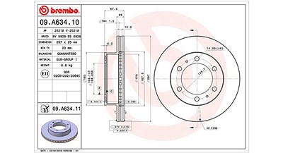 Magneti Marelli Bremsscheibe [Hersteller-Nr. 360406094100] für Toyota von MAGNETI MARELLI