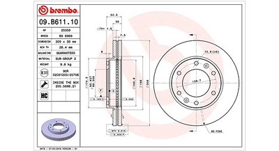 Magneti Marelli Bremsscheibe [Hersteller-Nr. 360406125400] für Hyundai von MAGNETI MARELLI
