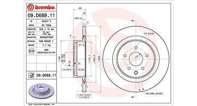 Magneti Marelli Bremsscheibe [Hersteller-Nr. 360406171601] für Infiniti von MAGNETI MARELLI