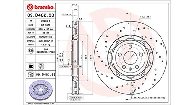 Magneti Marelli 1x Bremsscheibe [Hersteller-Nr. 360406178604] für Audi von MAGNETI MARELLI