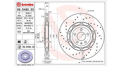 Magneti Marelli Bremsscheibe [Hersteller-Nr. 360406178604] für Audi von MAGNETI MARELLI