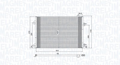Magneti Marelli Kondensator, Klimaanlage [Hersteller-Nr. 350203803000] für Renault von MAGNETI MARELLI