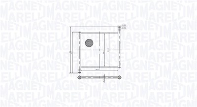 Magneti Marelli Kühler, Motorkühlung [Hersteller-Nr. 350213213700] für Smart von MAGNETI MARELLI