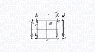 Magneti Marelli Kühler, Motorkühlung [Hersteller-Nr. 350213216000] für Hyundai von MAGNETI MARELLI