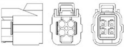 Magneti Marelli Lambdasonde [Hersteller-Nr. 466016355121] für Honda von MAGNETI MARELLI