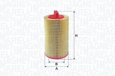 Magneti Marelli Luftfilter [Hersteller-Nr. 152071761679] für Mercedes-Benz von MAGNETI MARELLI