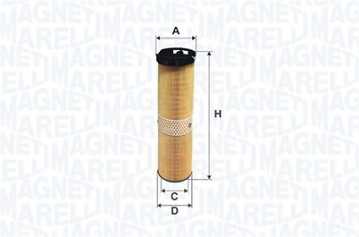 Magneti Marelli Ölfilter [Hersteller-Nr. 153071762440] für Alpina, BMW, Mini, Toyota von MAGNETI MARELLI