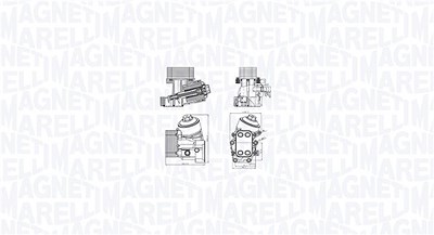 Magneti Marelli Ölkühler, Motoröl [Hersteller-Nr. 350300004100] für Seat, Skoda, VW von MAGNETI MARELLI