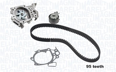 Magneti Marelli Wasserpumpe + Zahnriemensatz [Hersteller-Nr. 341404700001] für Nissan von MAGNETI MARELLI