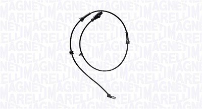 Magneti Marelli Sensor, Raddrehzahl [Hersteller-Nr. 172100175010] für Nissan von MAGNETI MARELLI