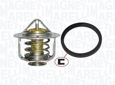 Magneti Marelli Thermostat, Kühlmittel [Hersteller-Nr. 352317100490] für Honda, Mazda, Opel von MAGNETI MARELLI