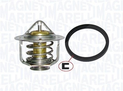 Magneti Marelli Thermostat, Kühlmittel [Hersteller-Nr. 352317100490] für Honda, Mazda, Opel, Vauxhall von MAGNETI MARELLI