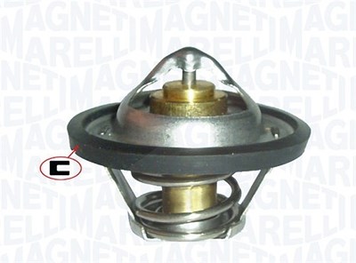 Magneti Marelli Thermostat, Kühlmittel [Hersteller-Nr. 352317100860] für Chrysler, Opel, Vauxhall von MAGNETI MARELLI