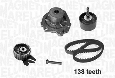 Magneti Marelli Wasserpumpe + Zahnriemensatz [Hersteller-Nr. 341403980001] für Alfa Romeo, Fiat, Opel, Saab, Suzuki von MAGNETI MARELLI