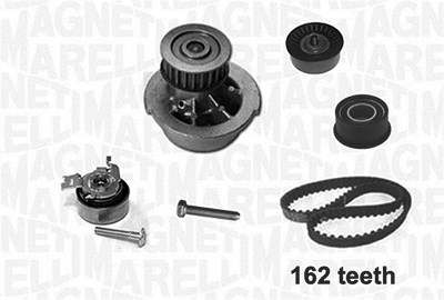 Magneti Marelli Wasserpumpe + Zahnriemensatz [Hersteller-Nr. 341405720001] für Opel von MAGNETI MARELLI
