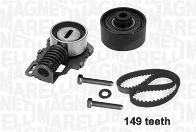 Magneti Marelli Zahnriemensatz [Hersteller-Nr. 341301980000] für Citroën, Fiat, Lancia, Peugeot von MAGNETI MARELLI