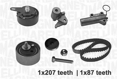 Magneti Marelli Zahnriemensatz [Hersteller-Nr. 341302390000] für Audi, Skoda, VW von MAGNETI MARELLI
