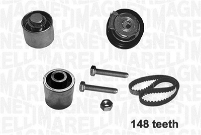Magneti Marelli Zahnriemensatz [Hersteller-Nr. 341302990000] für Audi, Seat, Skoda, VW von MAGNETI MARELLI