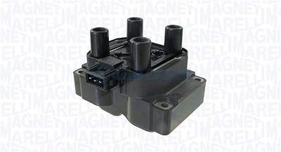 Magneti Marelli Zündspule [Hersteller-Nr. 060717037012] für Alfa Romeo, Citroën, Ferrari, Fiat, Fso, Kia, Lada, Lancia, Land Rover, Peugeot, Proton von MAGNETI MARELLI
