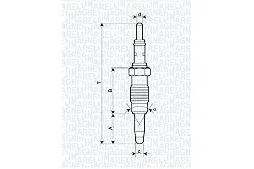 Magneti Marelli 062900011304 Glühkerze von Magneti Marelli