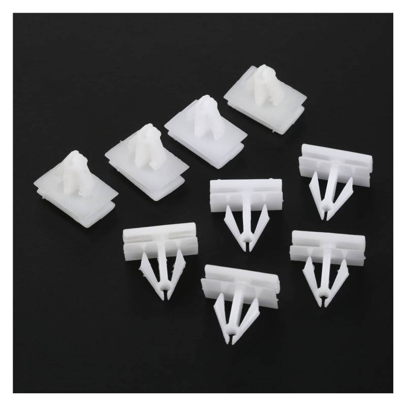MAHARI 15Pcs Rocker Panel Moulding Auto Fastener Clip Nylon Retainer Fit for GM 25693852 Cadillac Chevy Buick Auto Kunststoff Nieten von MAHARI