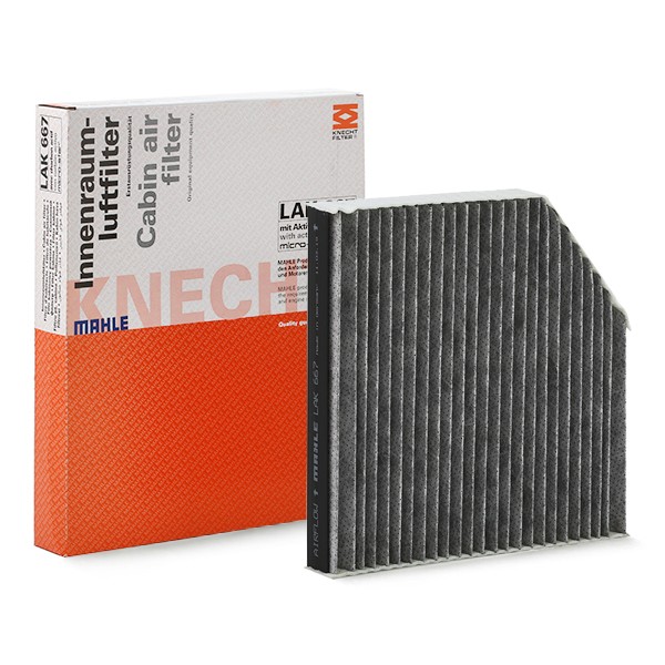 MAHLE ORIGINAL Innenraumfilter VW,AUDI,INFINITI LAK 667 4GD819439,4H0819439,70562276 von MAHLE ORIGINAL