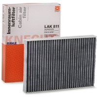 MAHLE ORIGINAL Innenraumfilter Aktivkohlefilter LAK 811 Filter, Innenraumluft,Pollenfilter VW,SKODA,SEAT,up! Schrägheck (121, 122, BL1, BL2) von MAHLE ORIGINAL