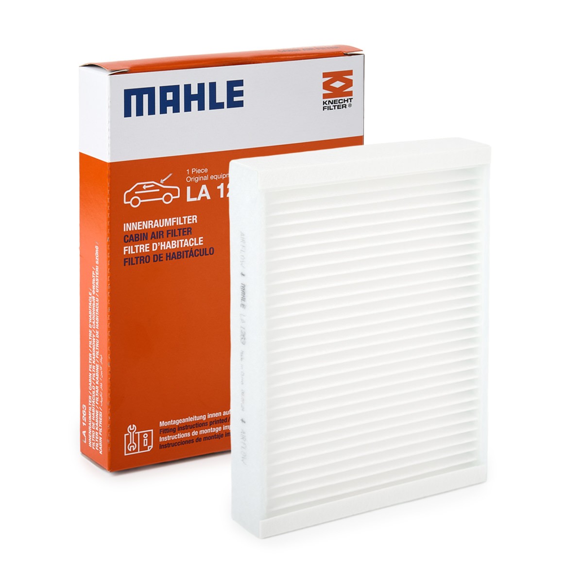 MAHLE ORIGINAL Innenraumfilter MERCEDES-BENZ LA 1263 0008351500,A0008351500 von MAHLE ORIGINAL