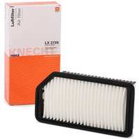 MAHLE ORIGINAL Luftfilter Filtereinsatz LX 2739 Motorluftfilter,Filter für Luft HYUNDAI,KIA,i20 (PB, PBT),i20 Schrägheck (GB, IB),ix20 (JC),VENGA (YN) von MAHLE ORIGINAL