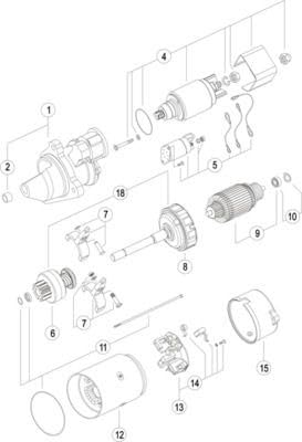 MAHLE ORIGINAL MS 225 Anlasser von MAHLE Original