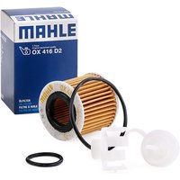 MAHLE ORIGINAL Ölfilter Filtereinsatz OX 416D2 Motorölfilter,Filter für Öl TOYOTA,SUBARU,DAIHATSU,Yaris Schrägheck (_P9_) von MAHLE ORIGINAL