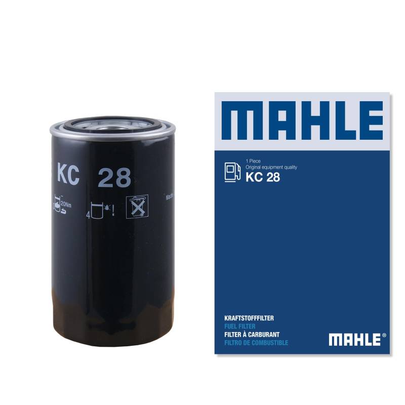 MAHLE KC 28 Kraftstofffilter Anschraubfilter 91MMu.a. passend für FIAT FORD MAN MERCEDES RENAULT von MAHLE