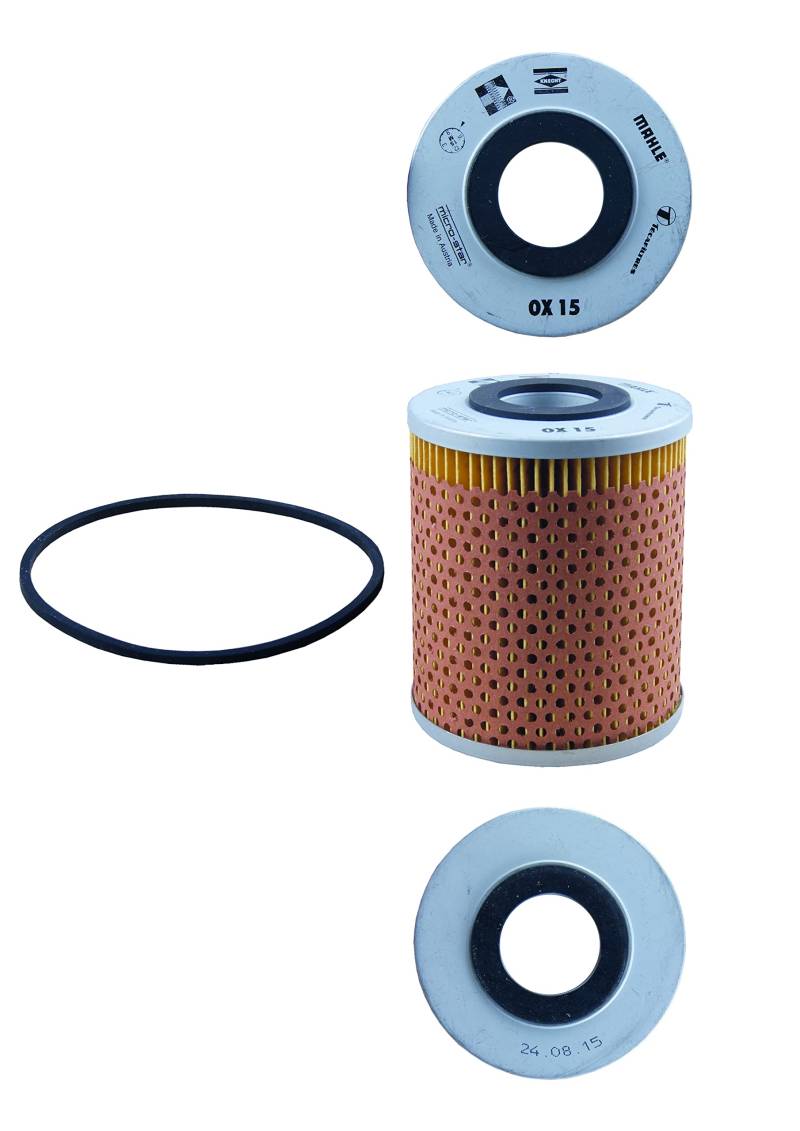 MAHLE OX 15D Ölfilter Filtereinsatz 92MMu.a. passend für ASTON MARTIN V8 Vantage von MAHLE