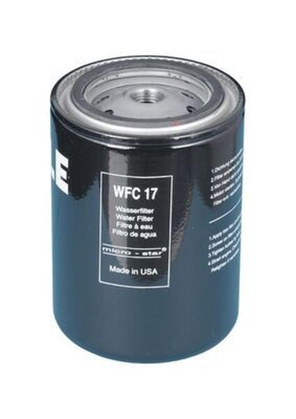 MAHLE WFC 17 Kühlmittelfilter Anschraubfilter 93,83MMu.a. passend für VOLVO von MAHLE