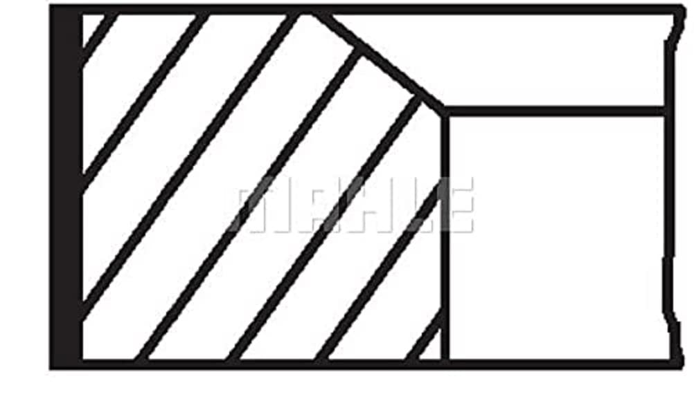 Mahle Original 002 24 N0 Kolbenringsatz von MAHLE